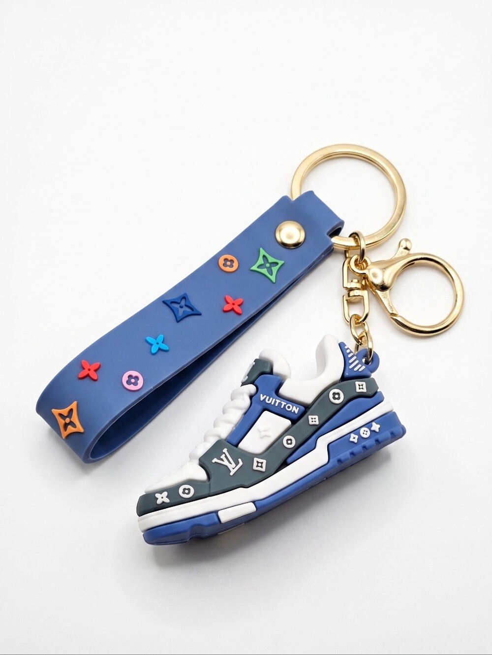 Sneaker LV Silicone Bag Charm - Multiple Colors - Picture 5 of 9